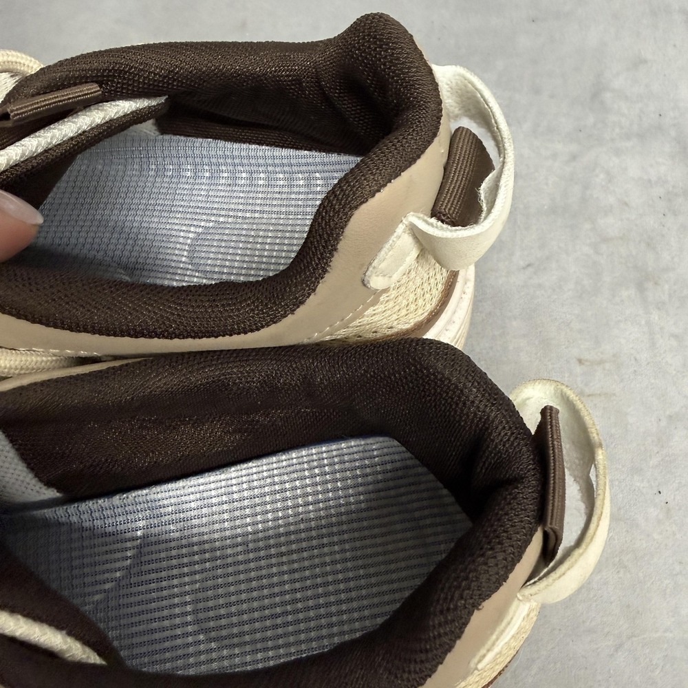 Yuan Pai Shoes Mens Size 6.5 Beige Brown Social Man Casual Low Top Sneakers‎ - Picture 10 of 15